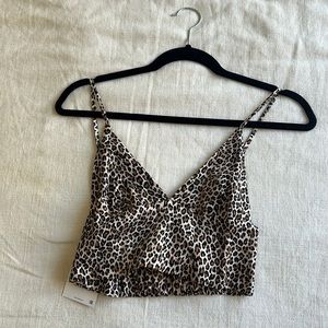 Leopard print Zara top